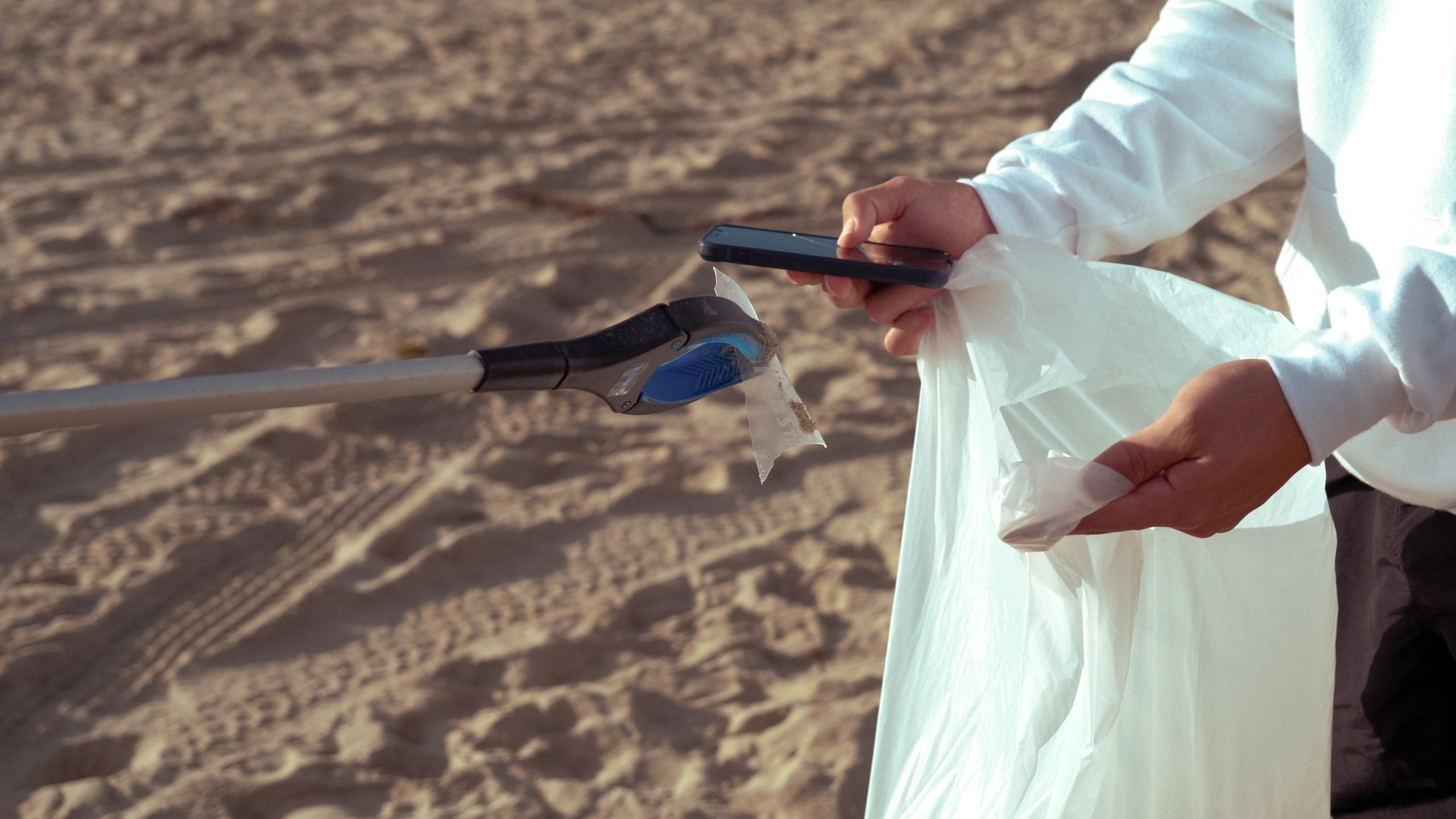 Project Code Red volunteers during community cleanup